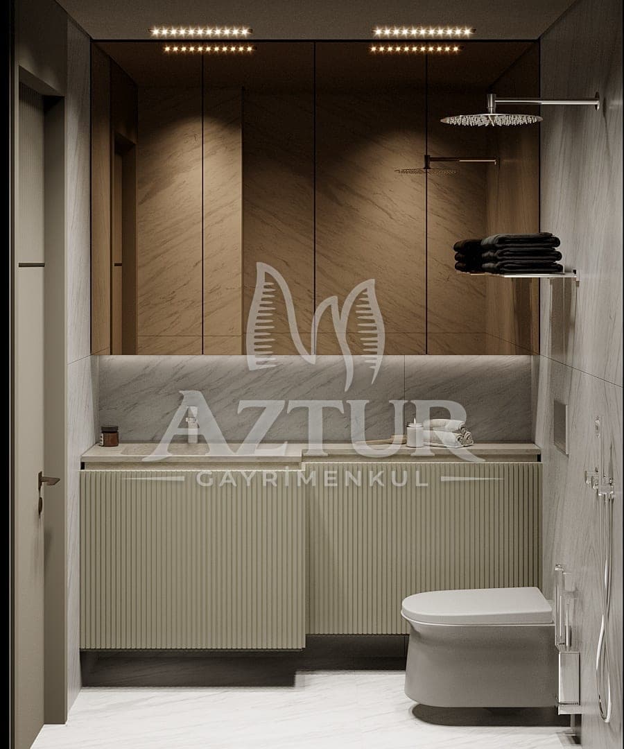 DENİZE SIFIR MERKEZİ KONUMDA ULTRA LÜKS 3+1 / 4+1 SATILIK DAİRELER