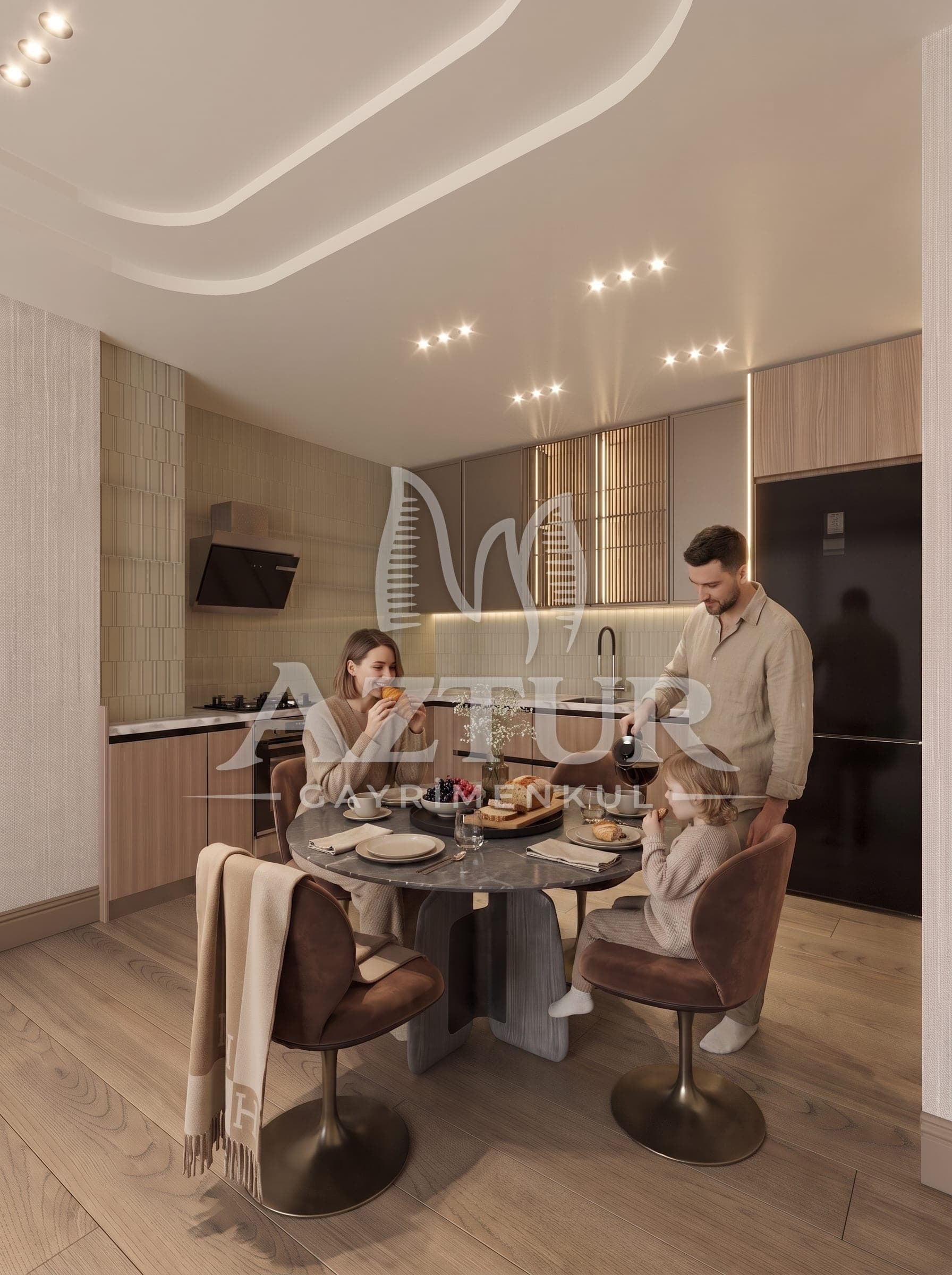KONYAALTI SARISU MH PROJEDEN SATILIK DAİRELER
