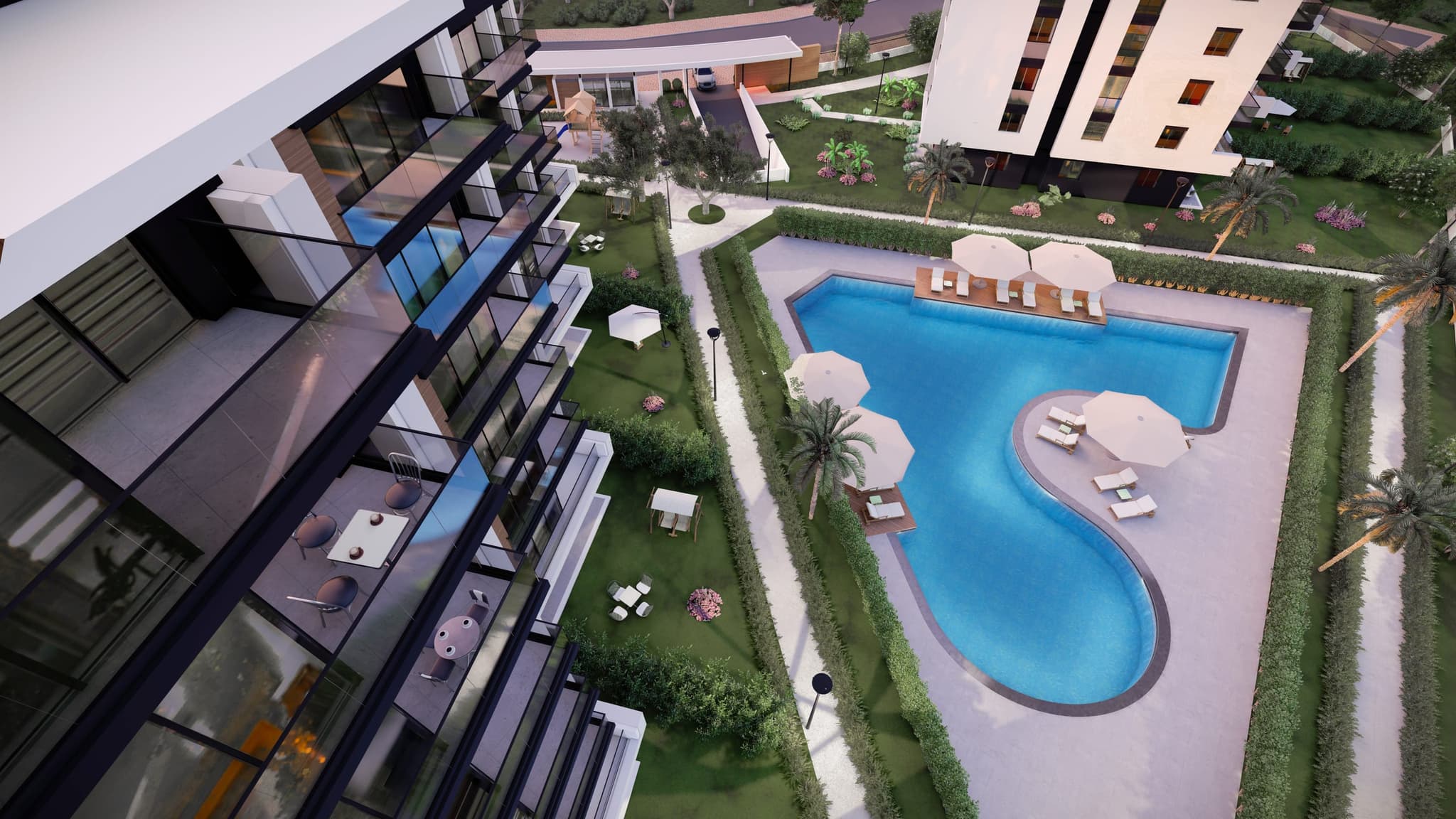 TERRA MODERN'DE FULL MANZARALI ULTRA LÜKS 4+1 SATILIK DAİRE