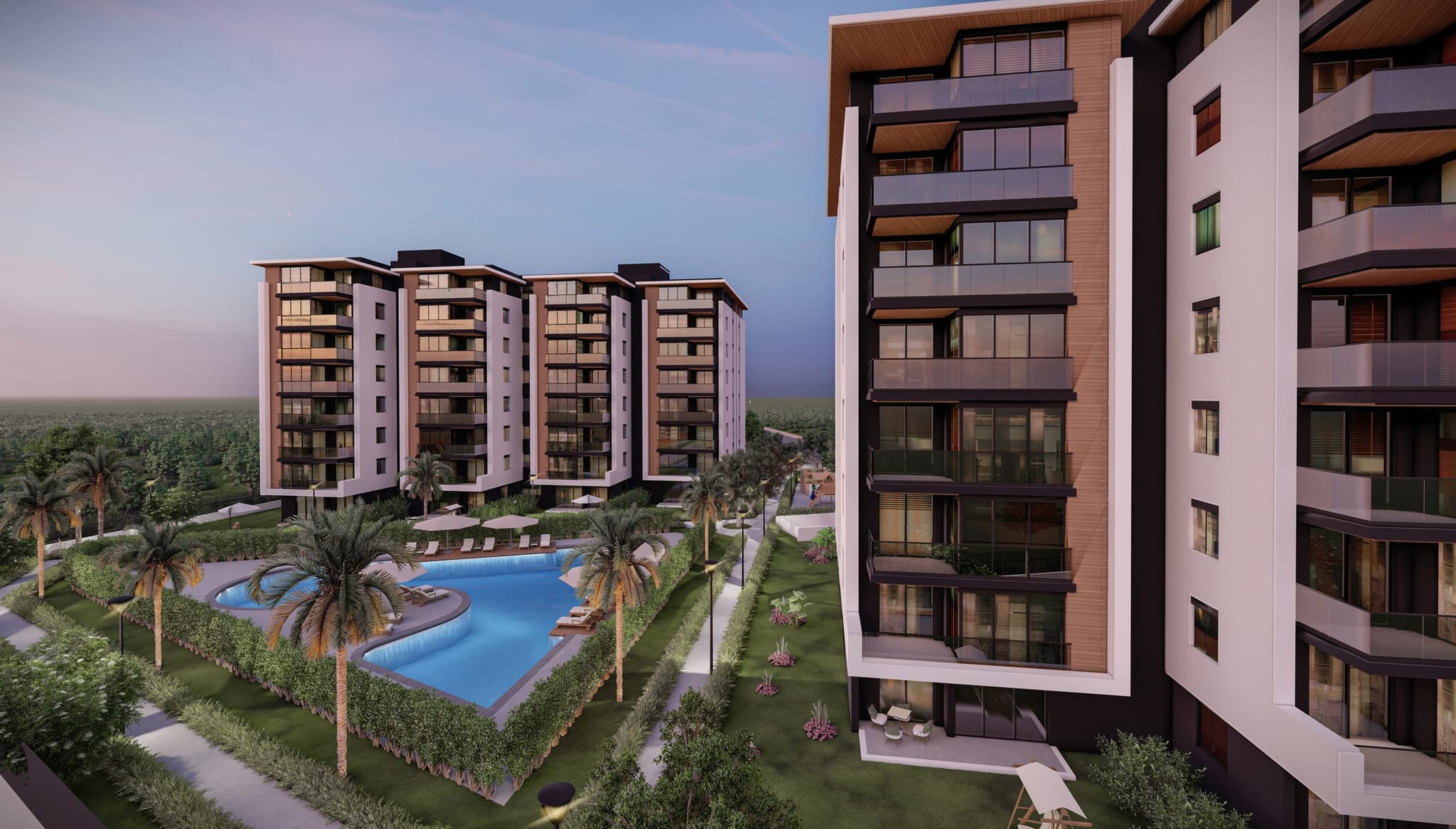 TERRA MODERN'DE FULL MANZARALI ULTRA LÜKS 4+1 SATILIK DAİRE