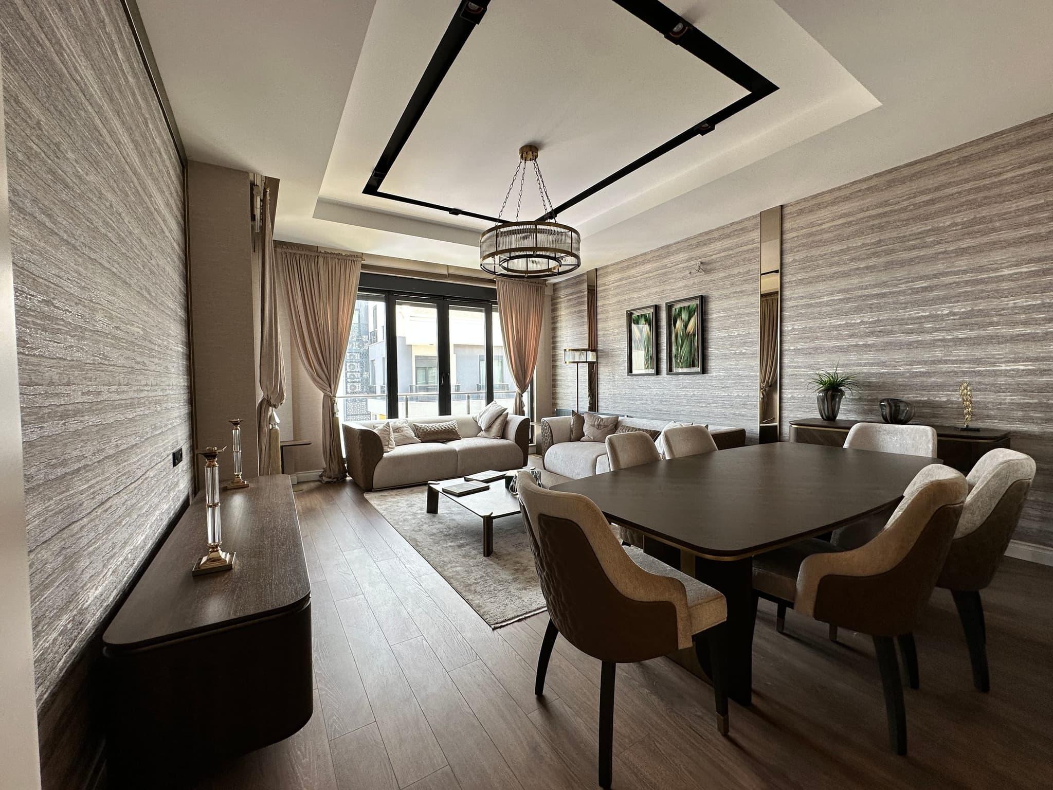 NEFES ANTALYA'DA, EŞSİZ ANTALYA MANZARALI GÖRKEMLİ 3+1 KRAL DAİRESİ