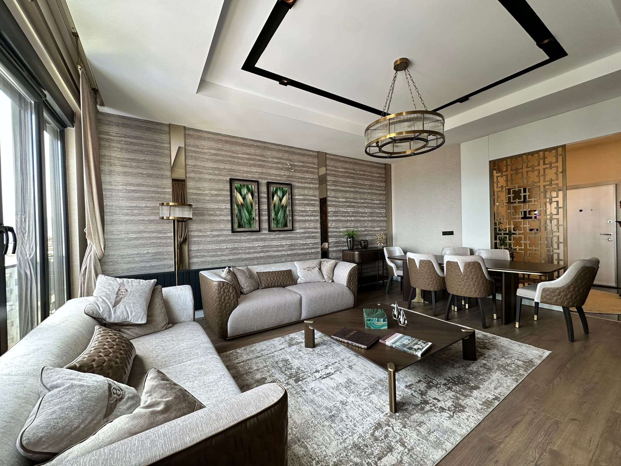 NEFES ANTALYA'DA, EŞSİZ ANTALYA MANZARALI GÖRKEMLİ 3+1 KRAL DAİRESİ