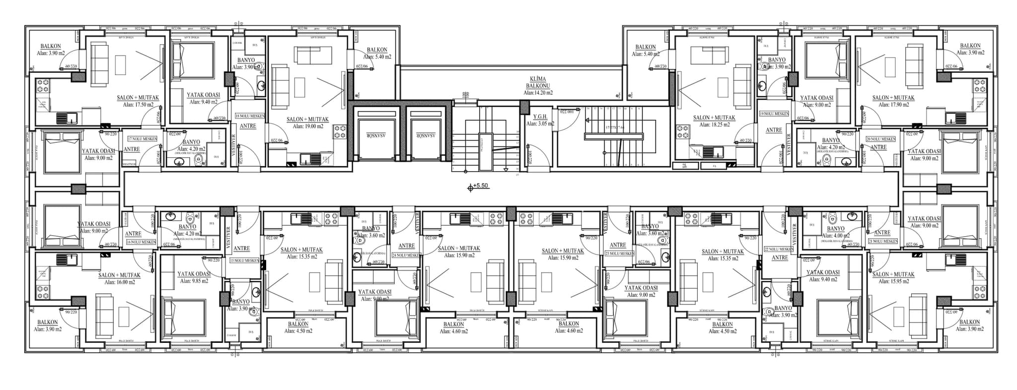 KONYAALTI PINARBAŞI MH PROJEDEN SATILIK DAİRELER