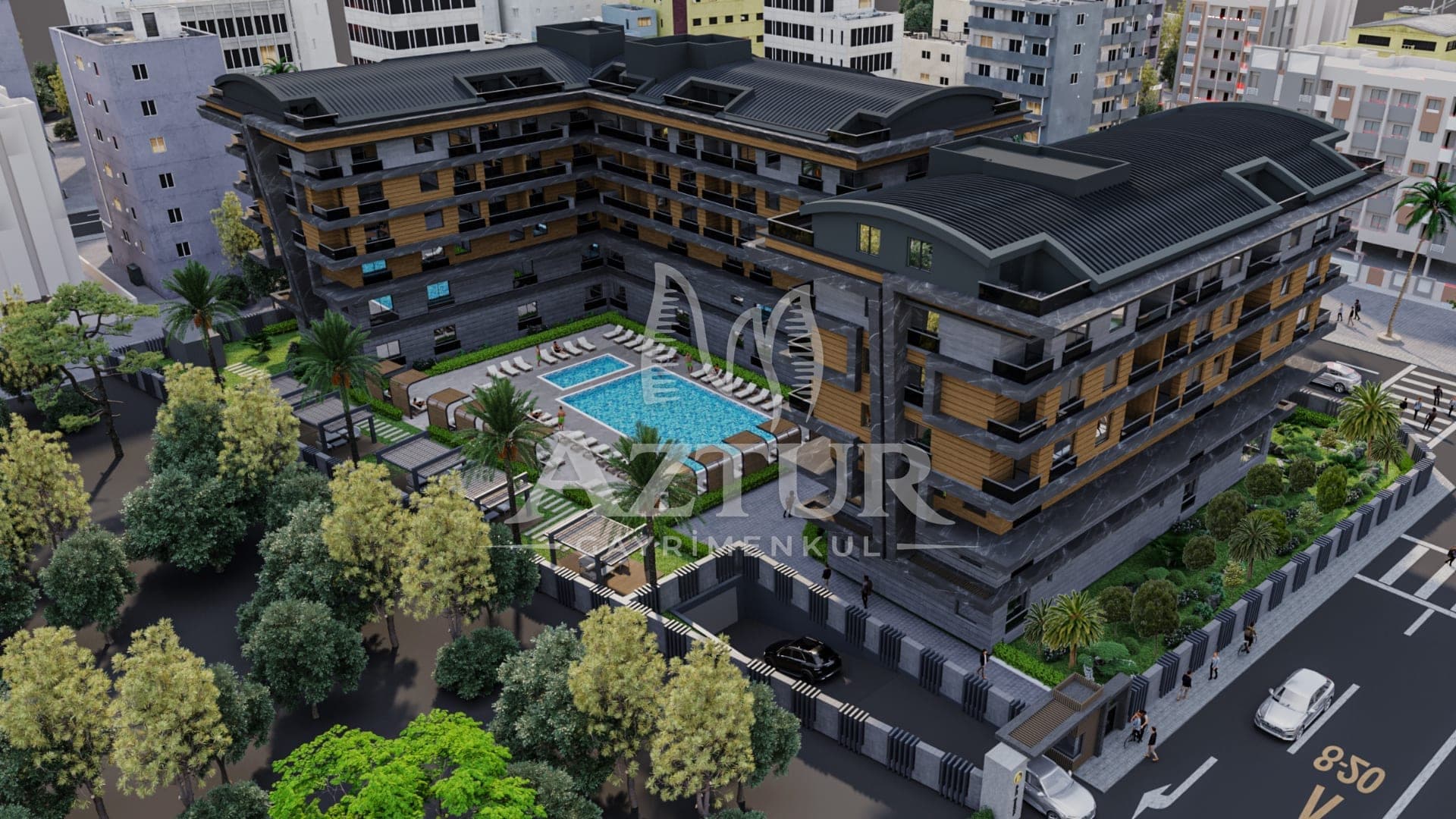 SARISU'DA HAVUZLU SİTE İÇERİSİNDE BAHÇE DUBLEKS 2+1 / 3+1 DUBLEKS SATILIK DAİRE