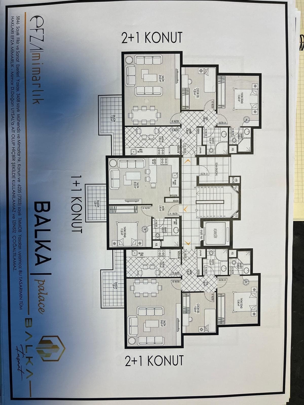 1+1 — 50 m²